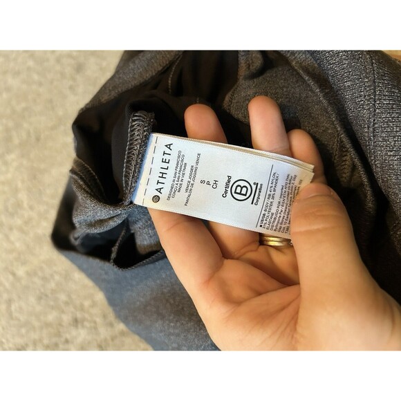 Athleta Venice Jogger Pant Womens Small Heather Gray High EUC - Picture 7 of 7